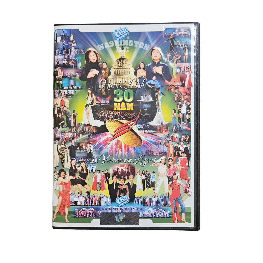Asia 46 Hành Trình 30 Năm A Vietnamese Legacy 2-Disc Set DVD 2005 Rare